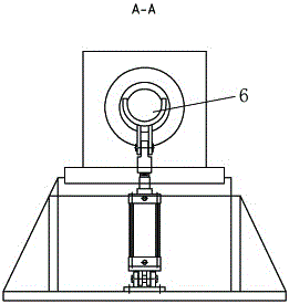 Rapid blank centering device of cold rolling mill