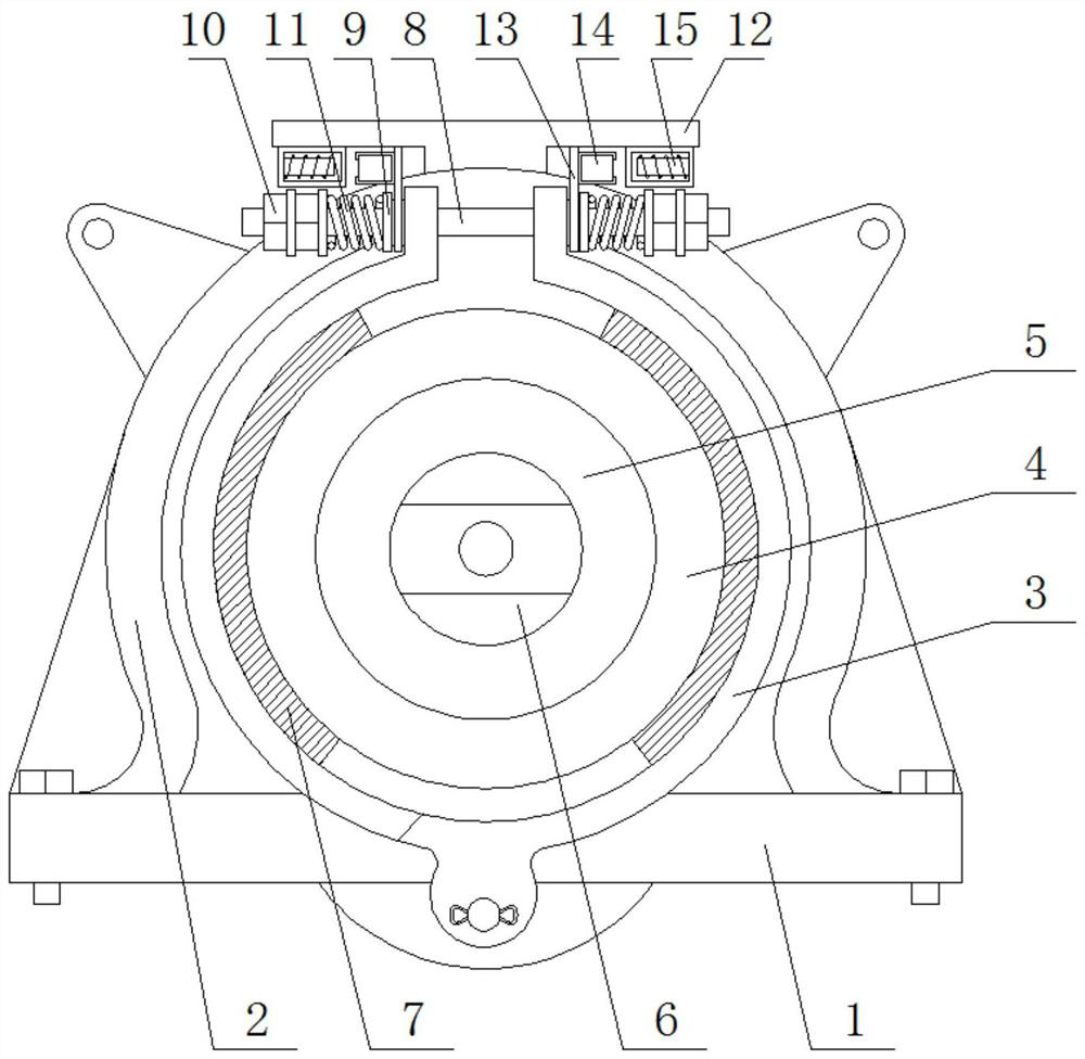 A friction coupling for a rail transit switch machine