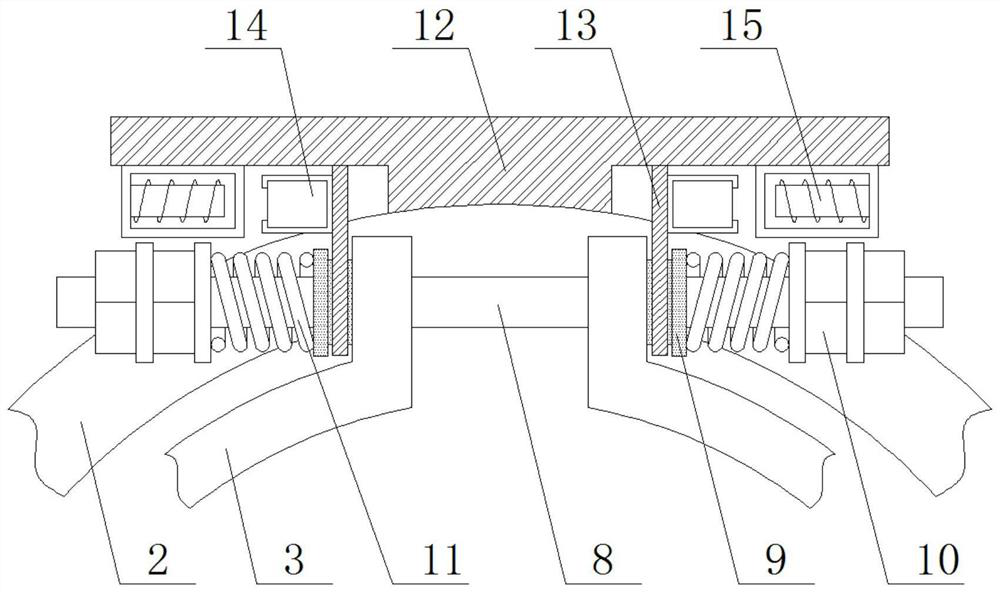 A friction coupling for a rail transit switch machine