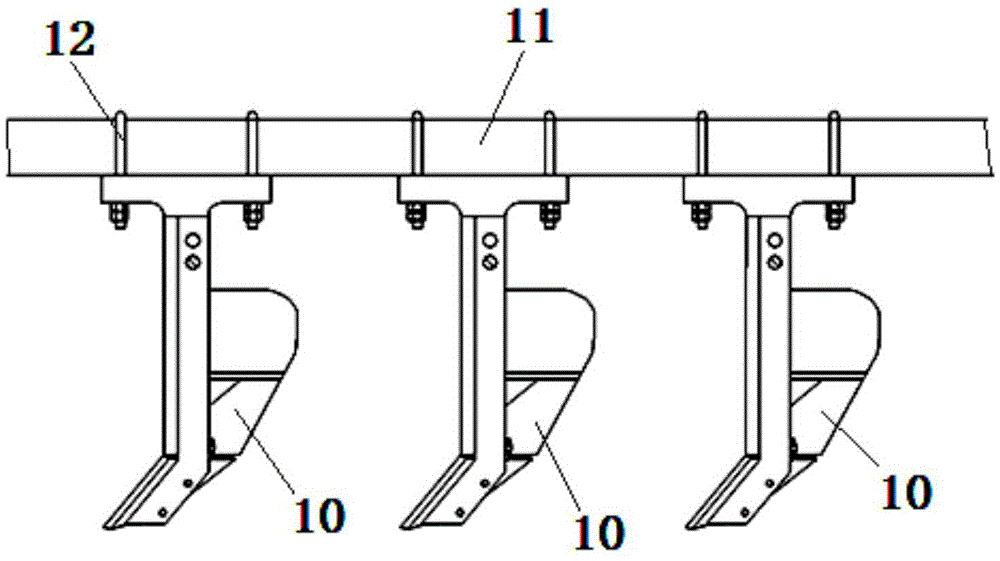 A conventional compound plow and tractor