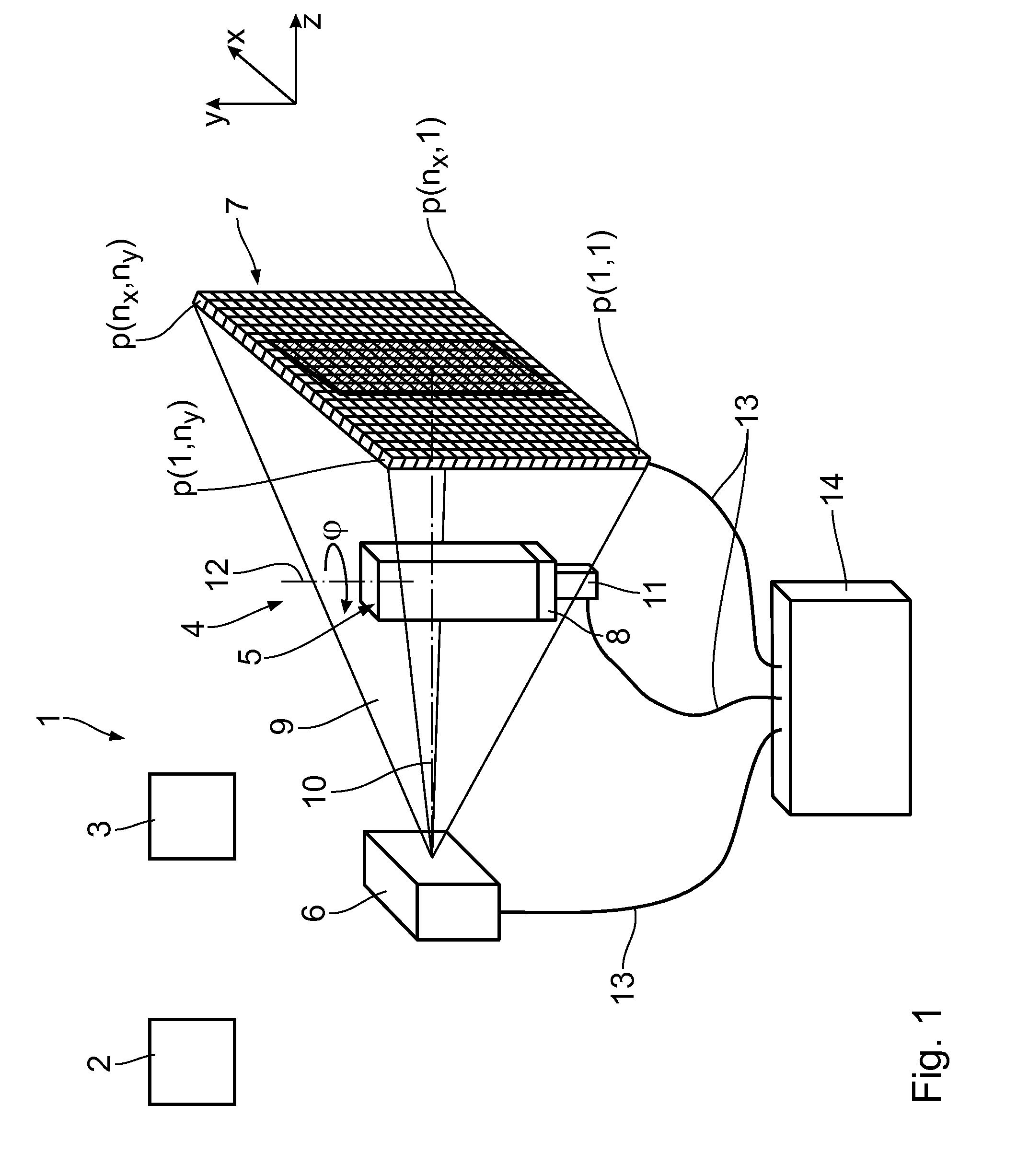 Method and evaluation device for determining the position of a structure located in an object to be examined by means of x-ray computer tomography