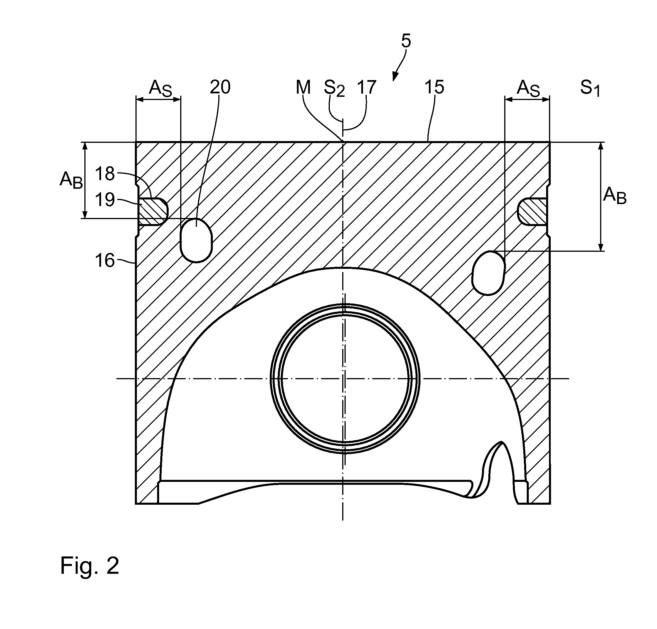 Method and evaluation device for determining the position of a structure located in an object to be examined by means of x-ray computer tomography