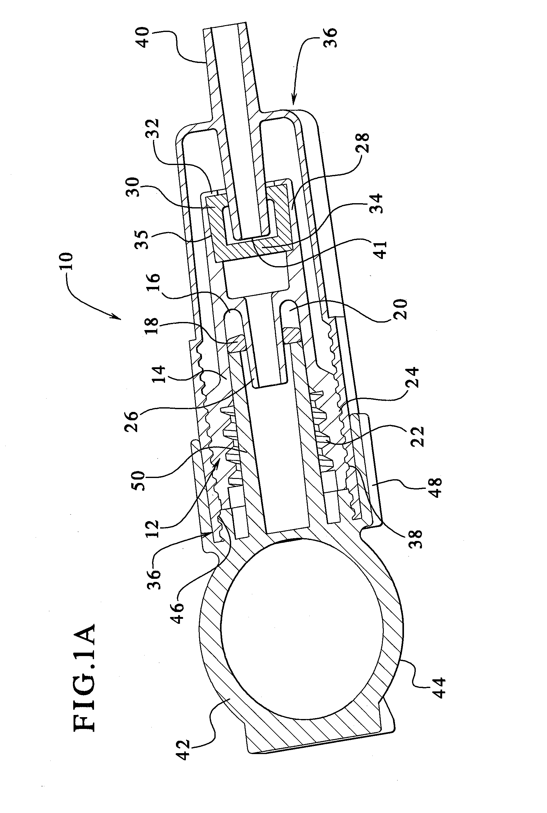 Enclosure with cam action snap release