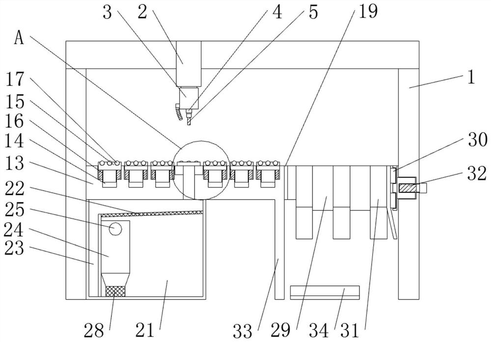 Drilling equipment for oil-immersed transformer machining