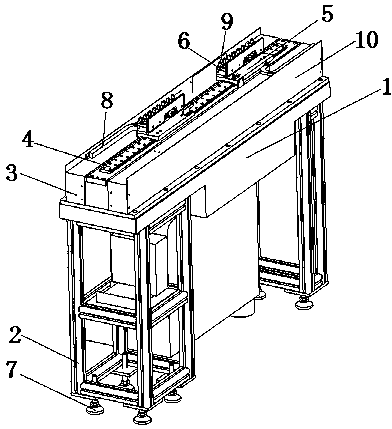 Double-station detecting device