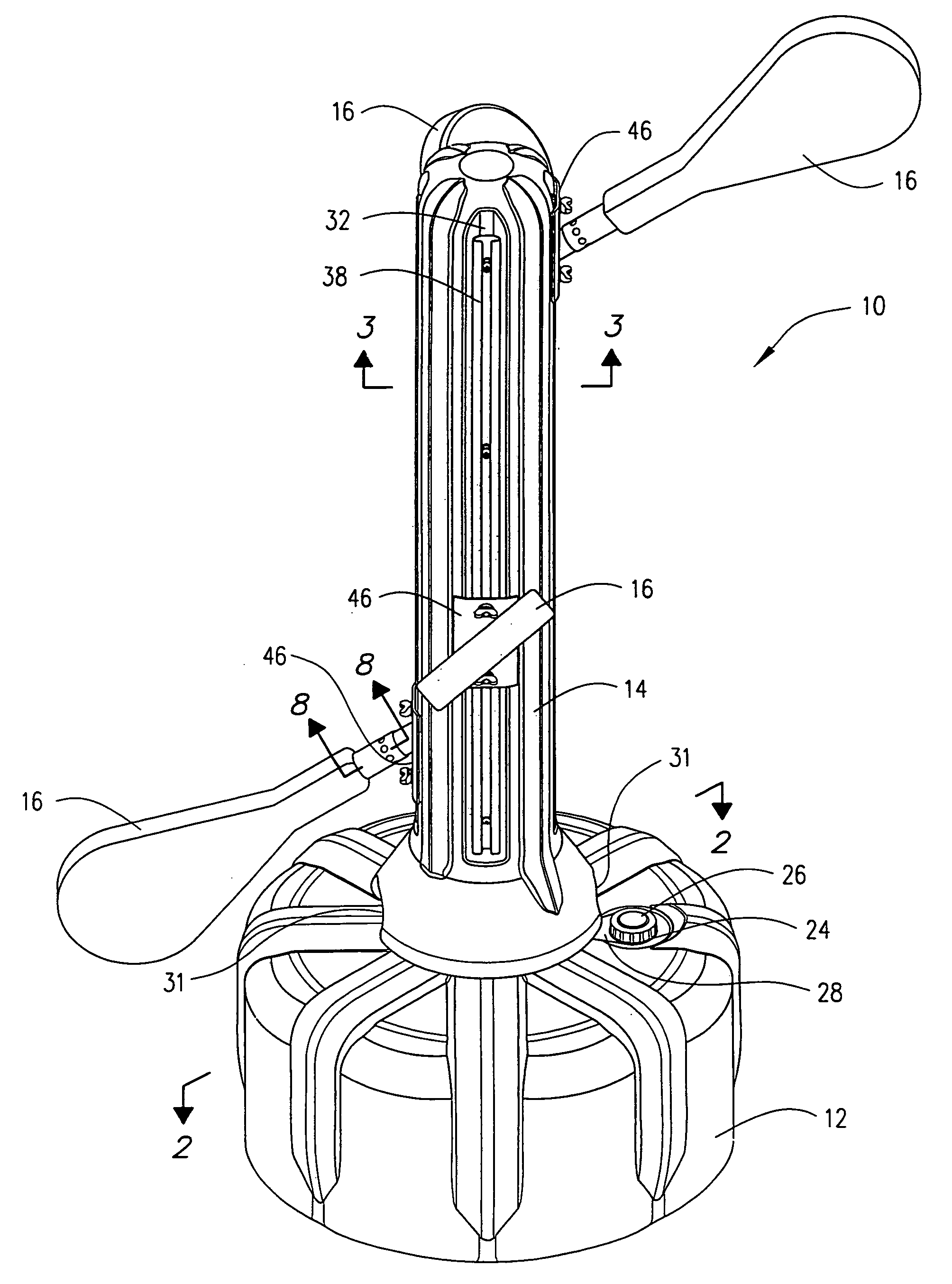 Martial arts practice device