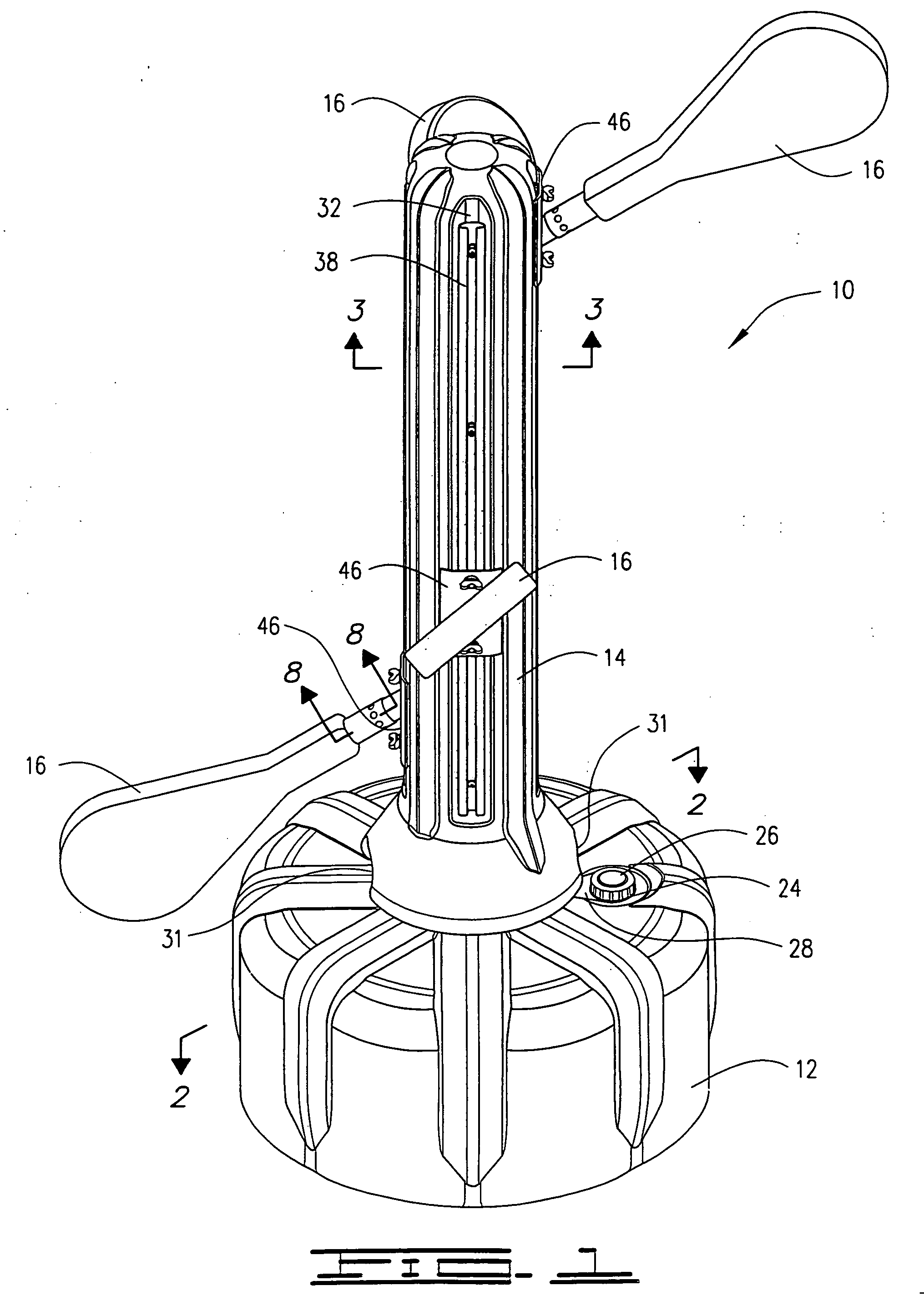 Martial arts practice device