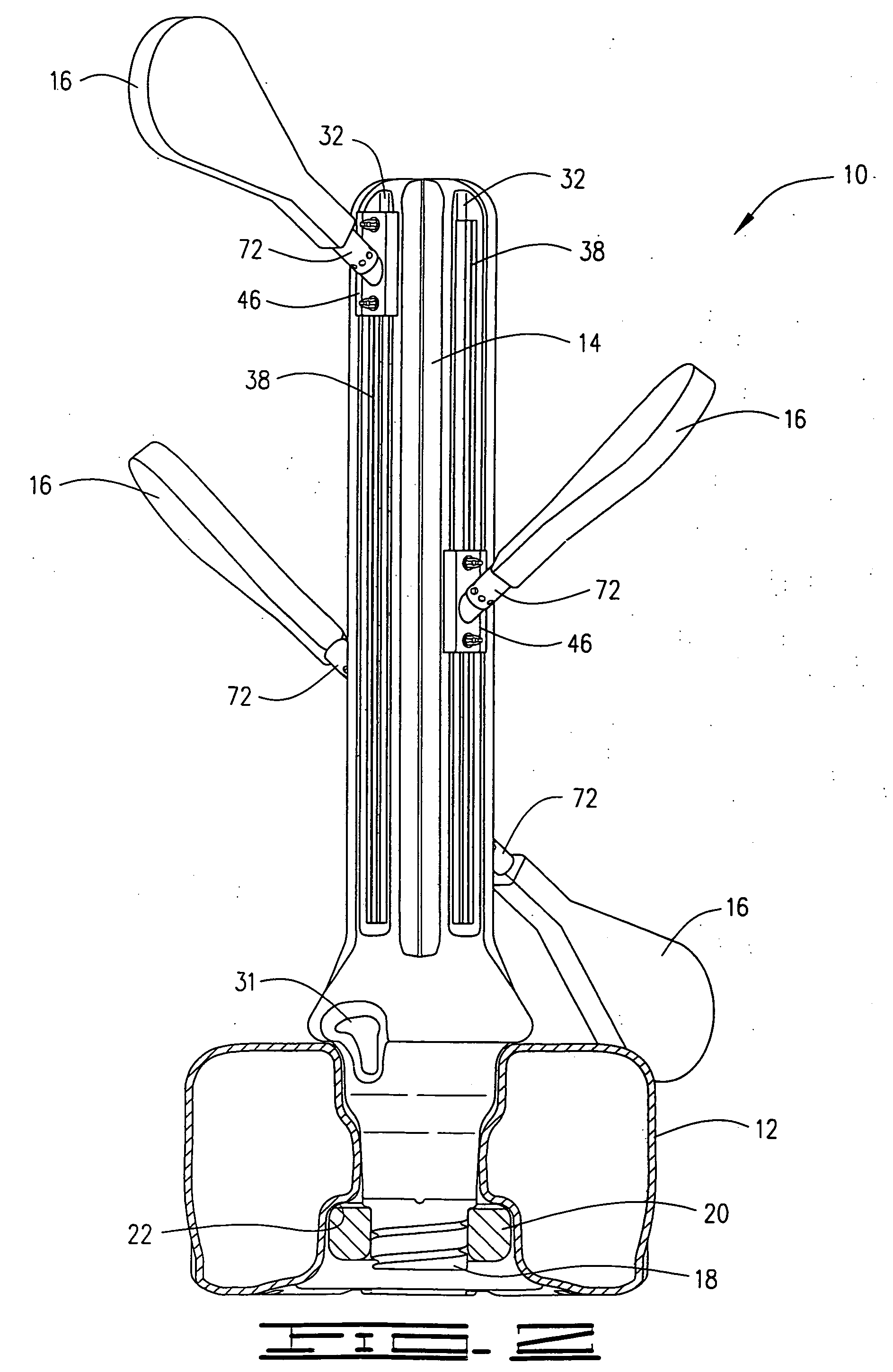 Martial arts practice device