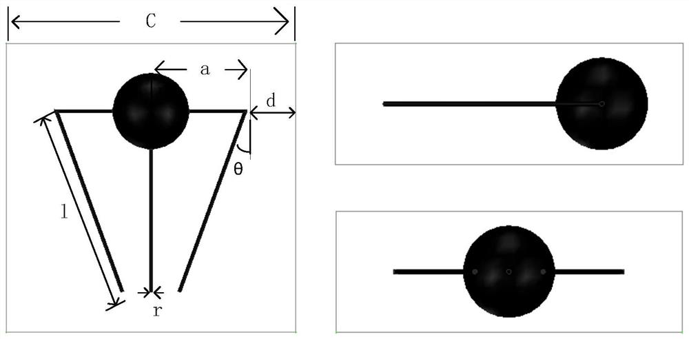 A high-q temperature-sensing anapole resonant structure based on liquid metal