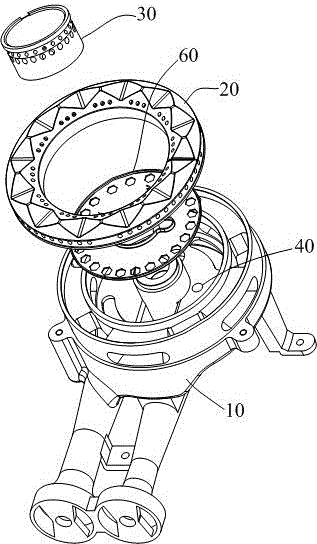 Combustor and gas stove