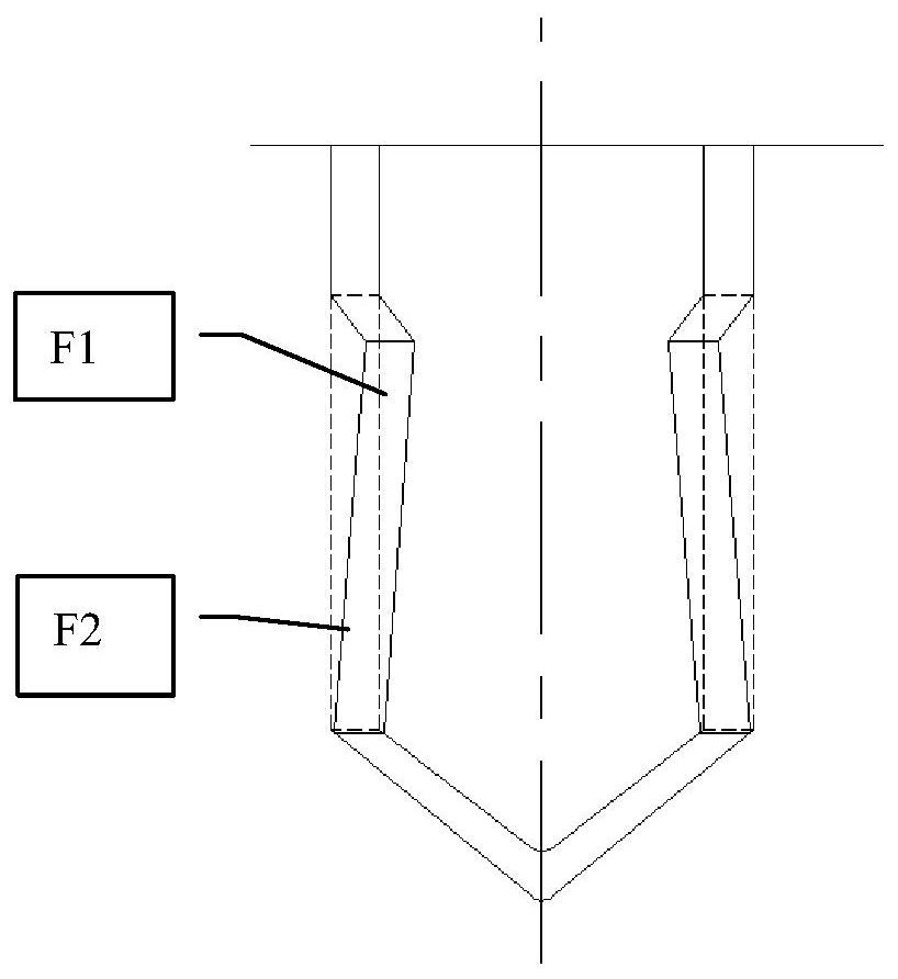 Forging technology of combination gear