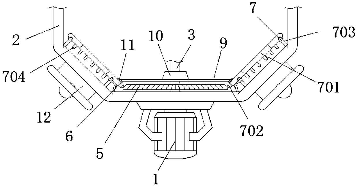 Vertical dry-mixed mortar anti-separation equipment