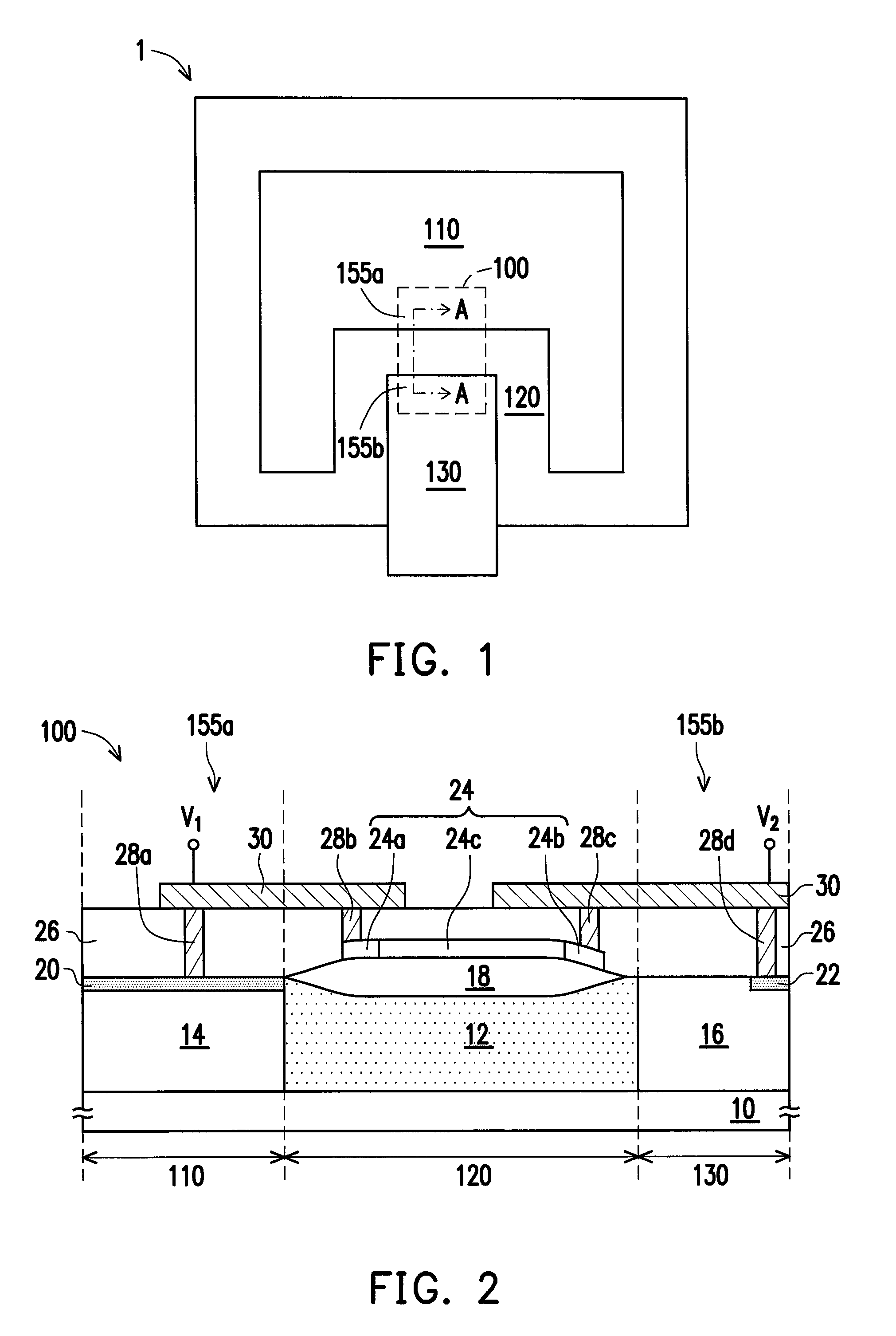 Semiconductor device and method of operating the same and structure for suppressing current leakage