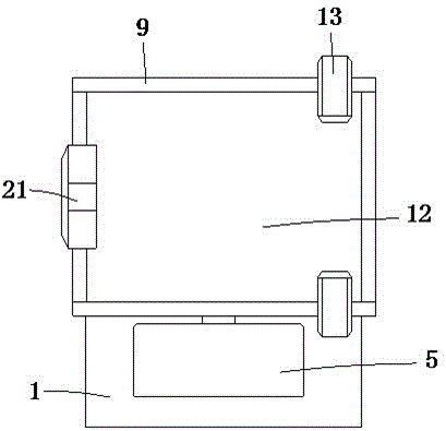 Casting device for automotive metal accessories