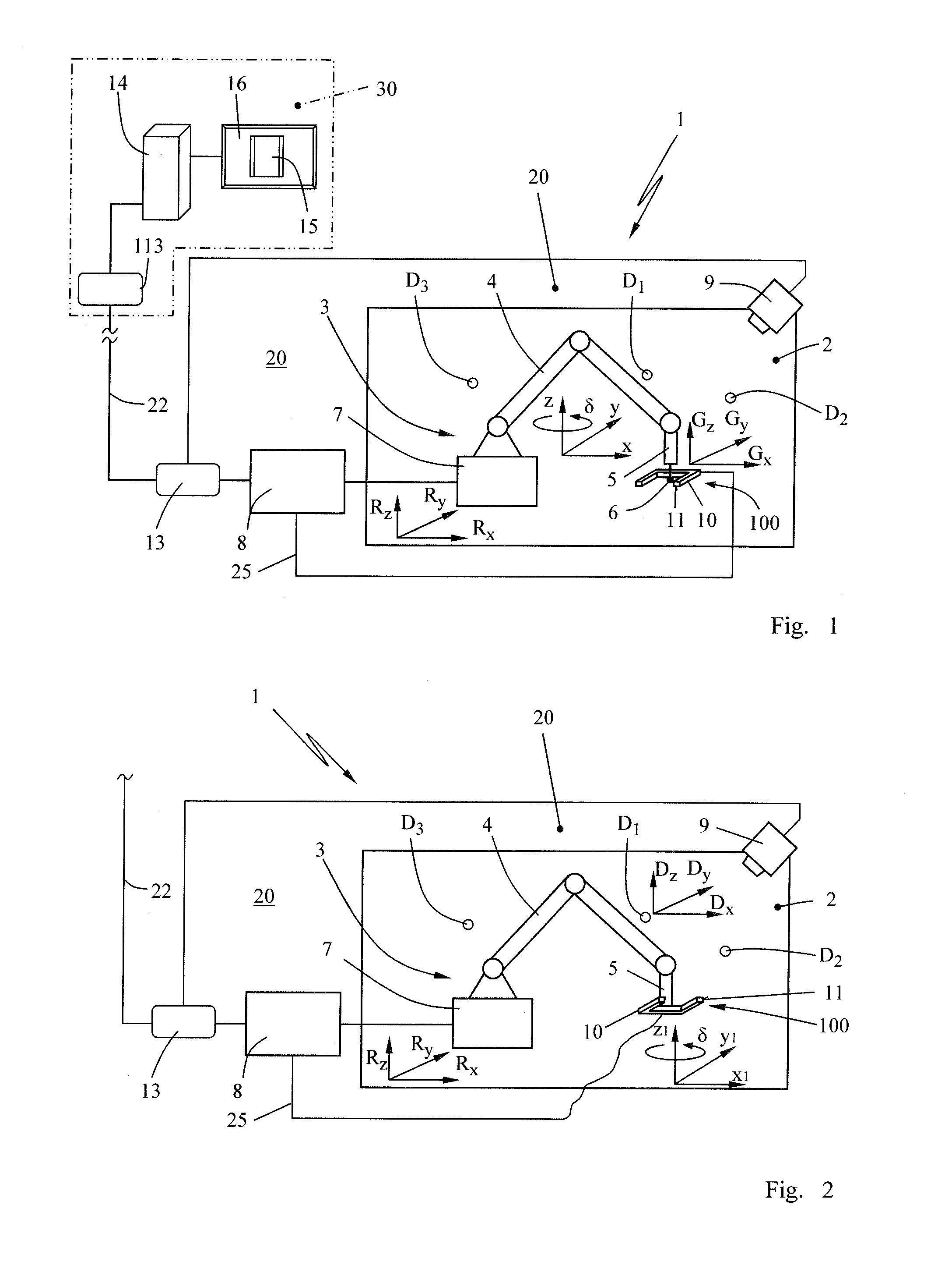 Method for setting up and/or calibrating a robot