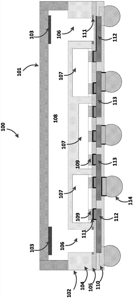 Radar module packaging body and manufacturing method thereof