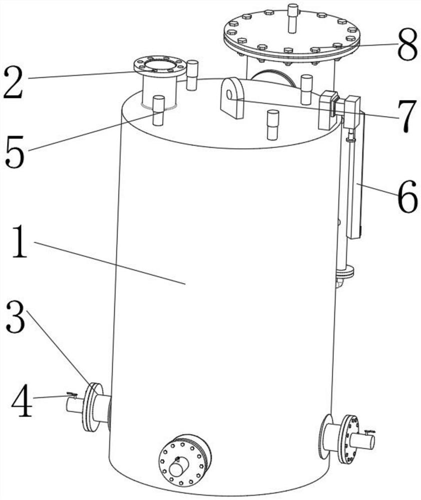 Novel leakage-proof circular gas drainer