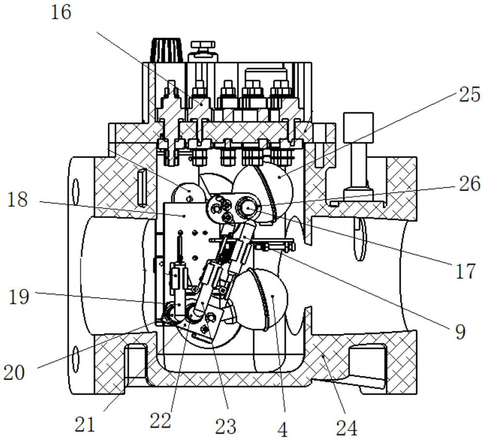 Gas relay with independent heavy gas and oil loss functions