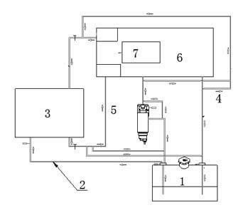 Electric-cooling liquid mixed fuel heating system