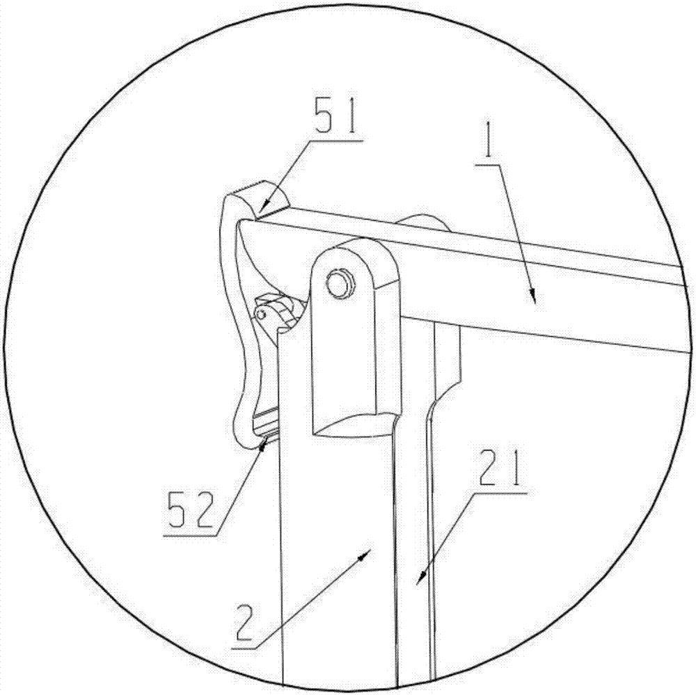 Telescopic infusion support