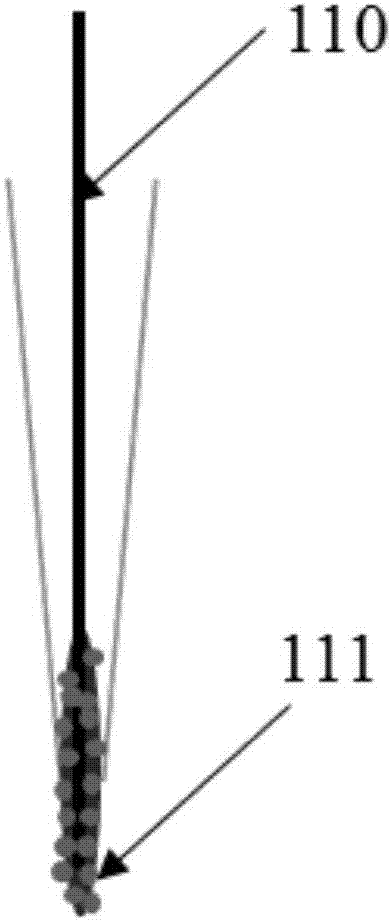 Micro sensor-based antibiotic detection device and manufacturing method thereof as well as micro sensor-based antibiotic detection method