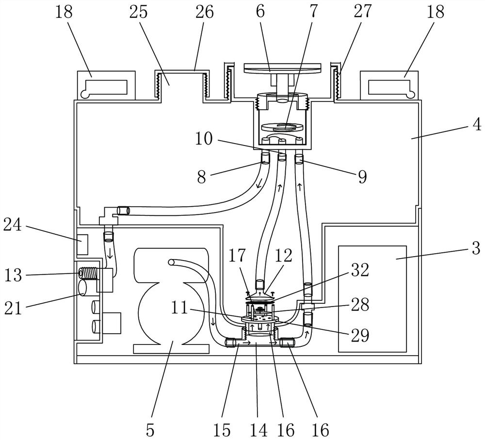 An electric powder spraying device