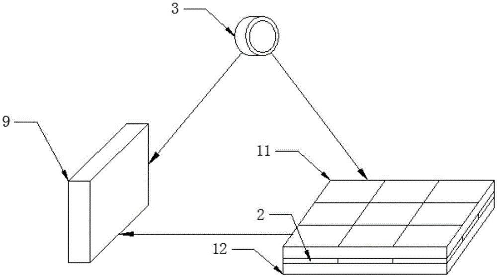 Physical fitness testing device