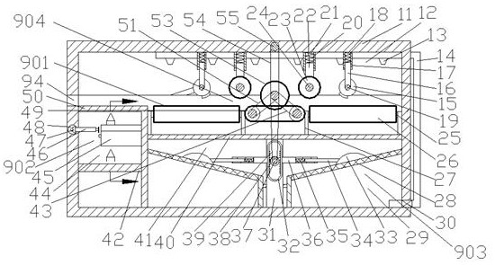 Adjustable surface repairing device for hollow and solid cylinders and plates