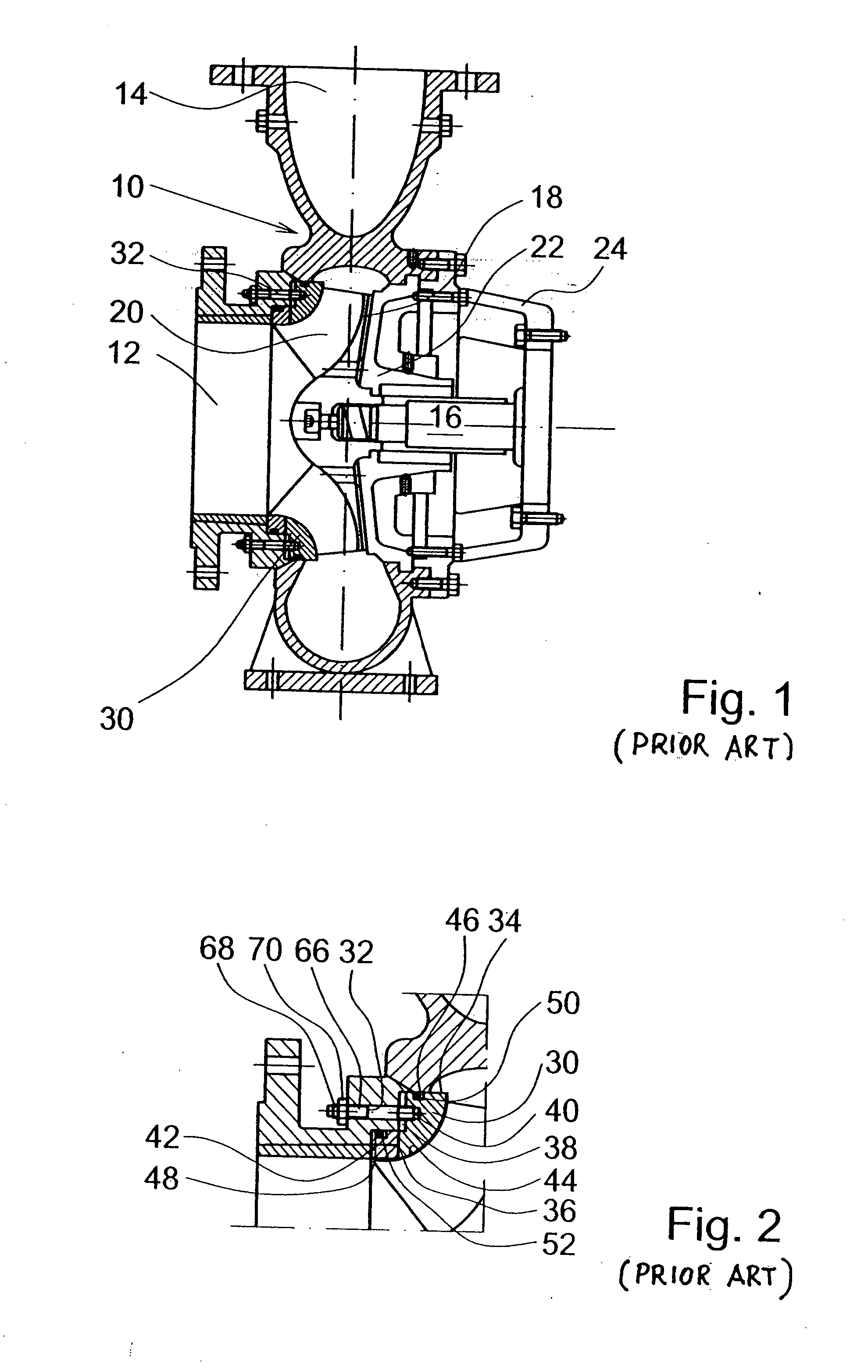 Sealing arrangement for the attachment of a side plate of a centrifugal pump and an attachment screw used therewith