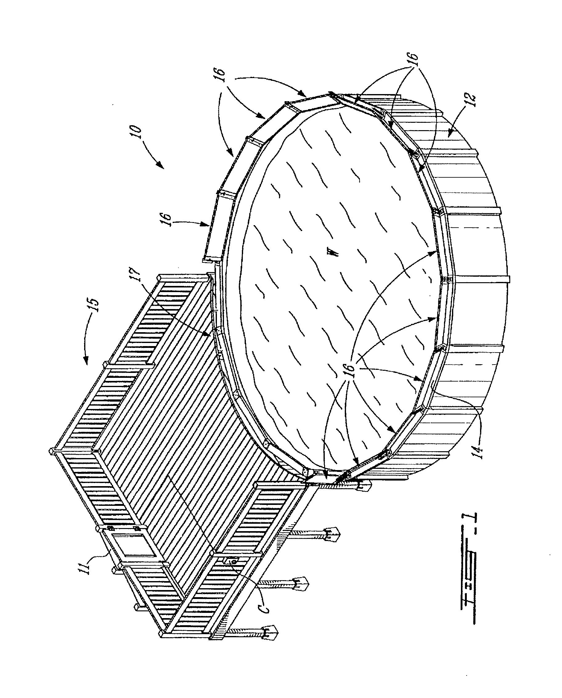 Security fence for swimming pools