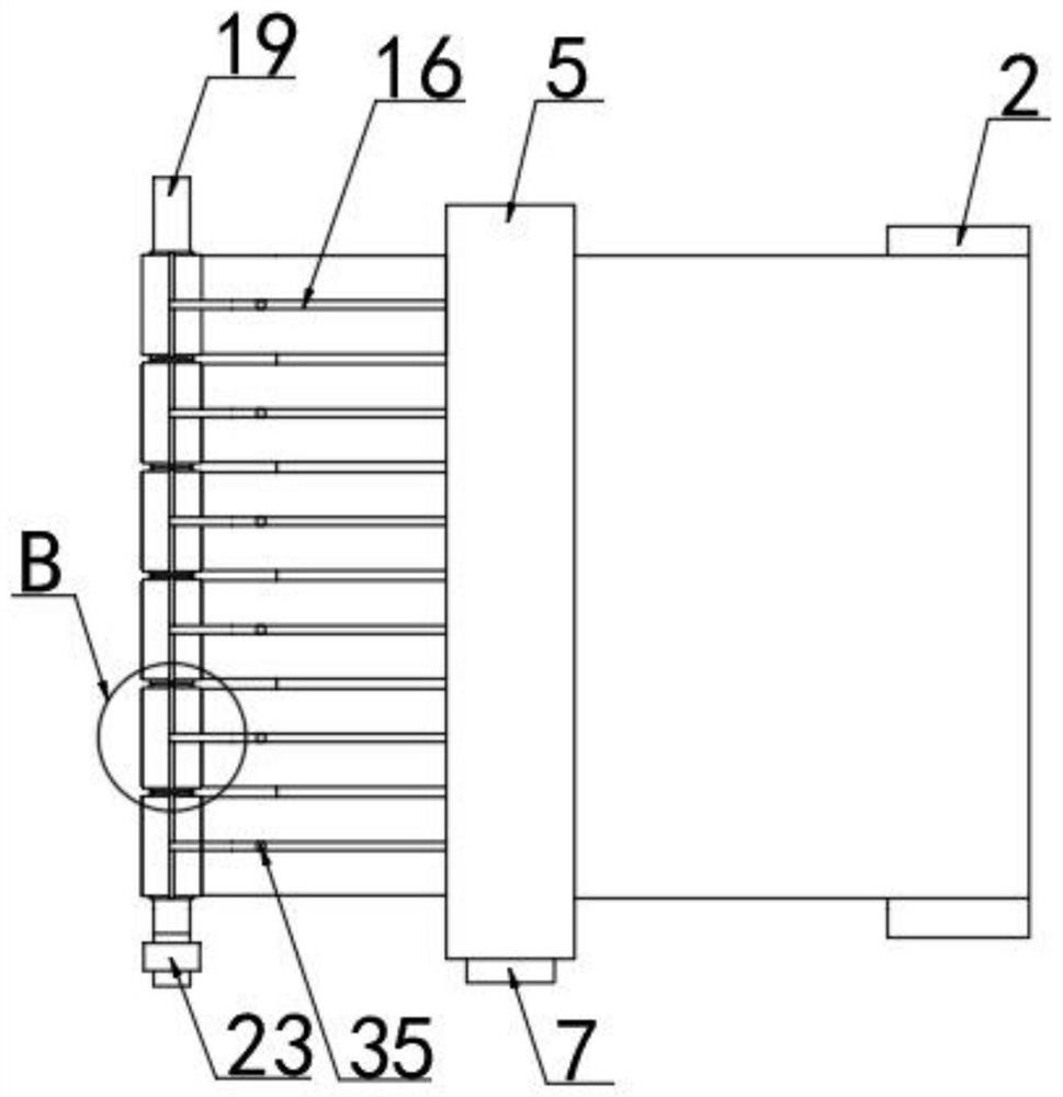 Non-woven fabric production splitting machine with automatic positioning function