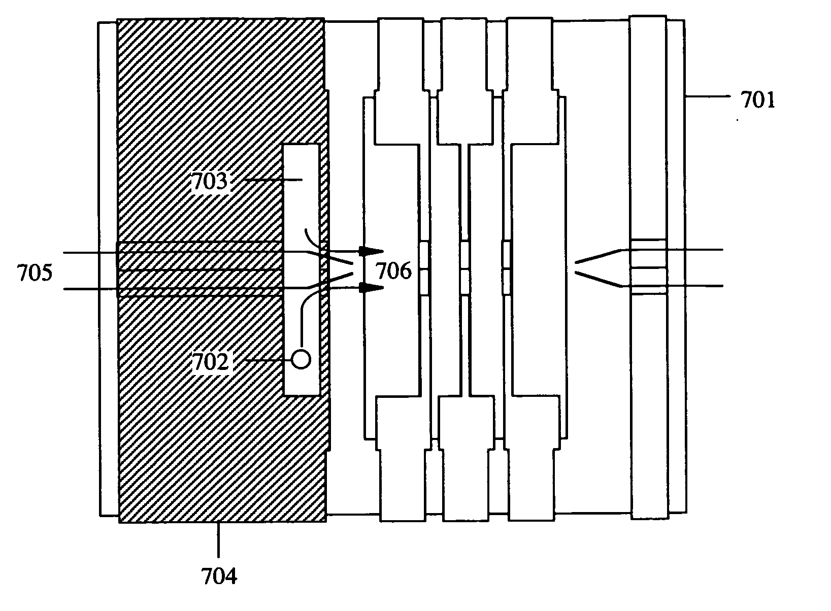 Microengineered ionisation device