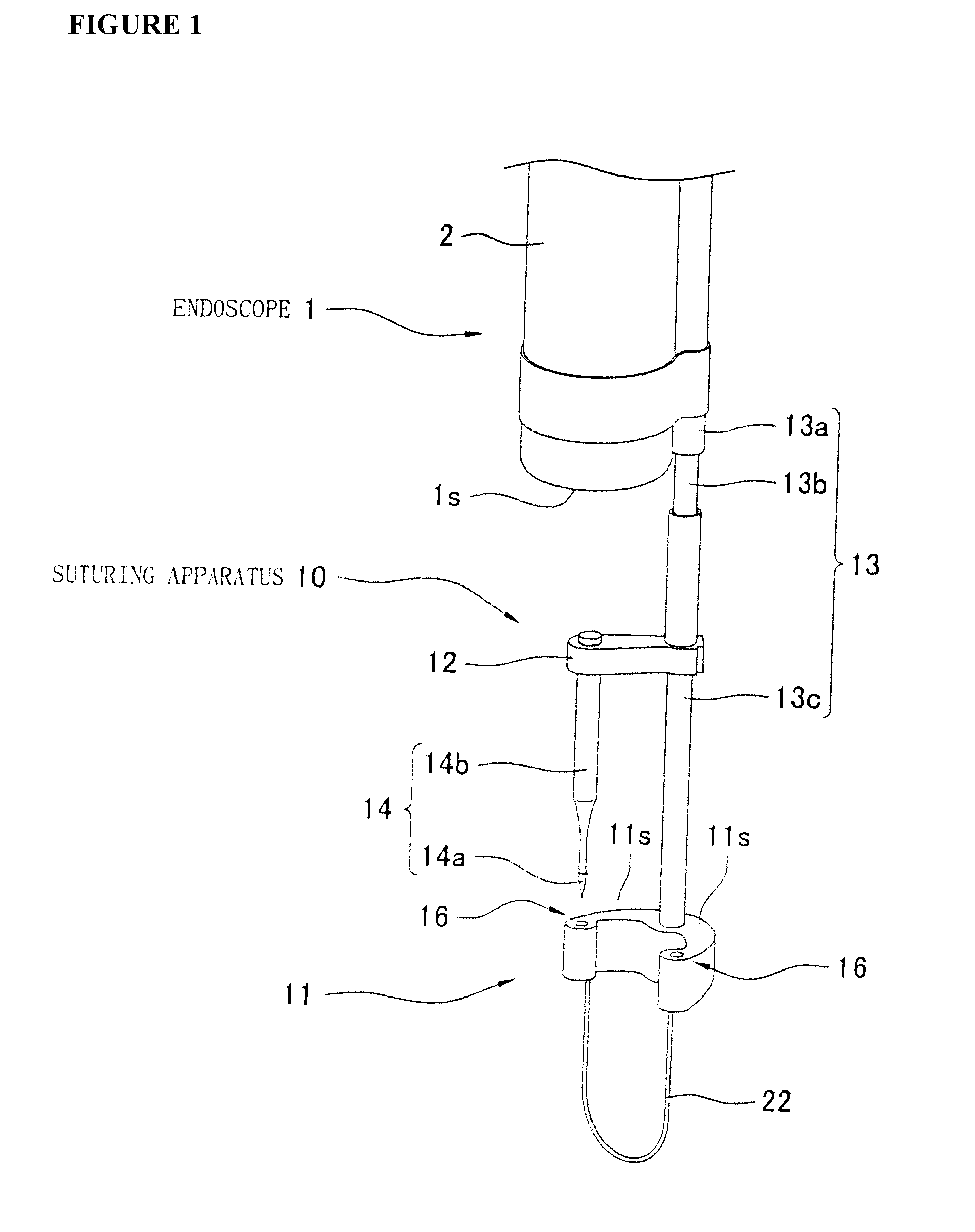 Suturing apparatus