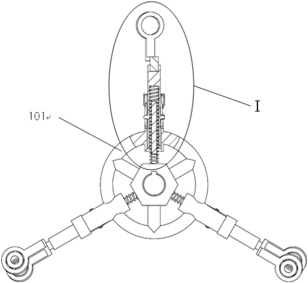 Spiral pipeline inner wall grinding and polishing robot suitable for different pipe diameters