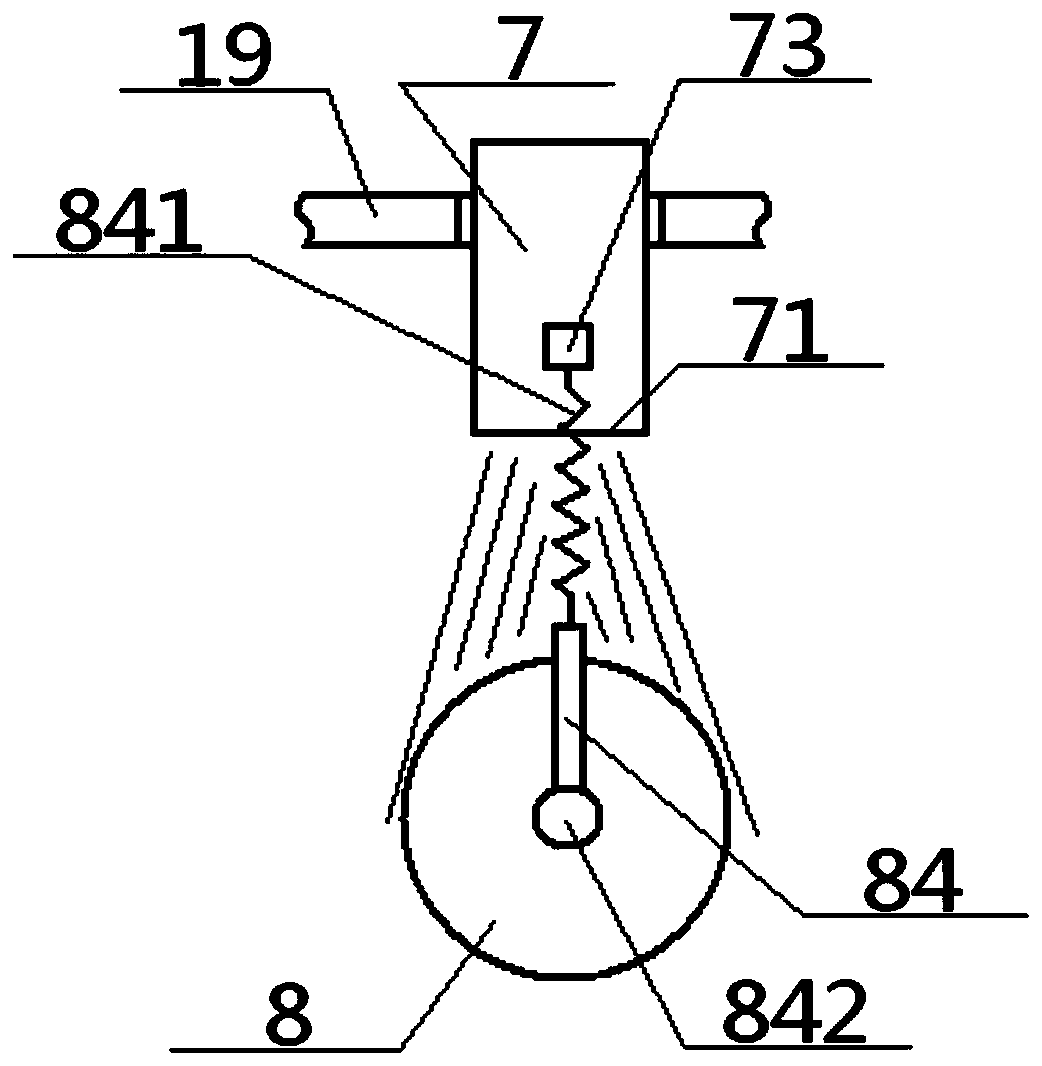 A kind of spinning equipment and preparation method of 1414 yarn