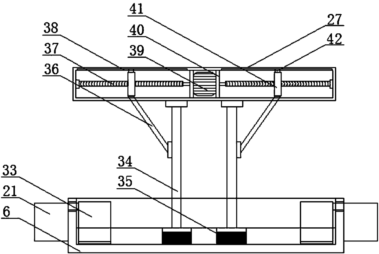 Dust removing device for machine tool machining