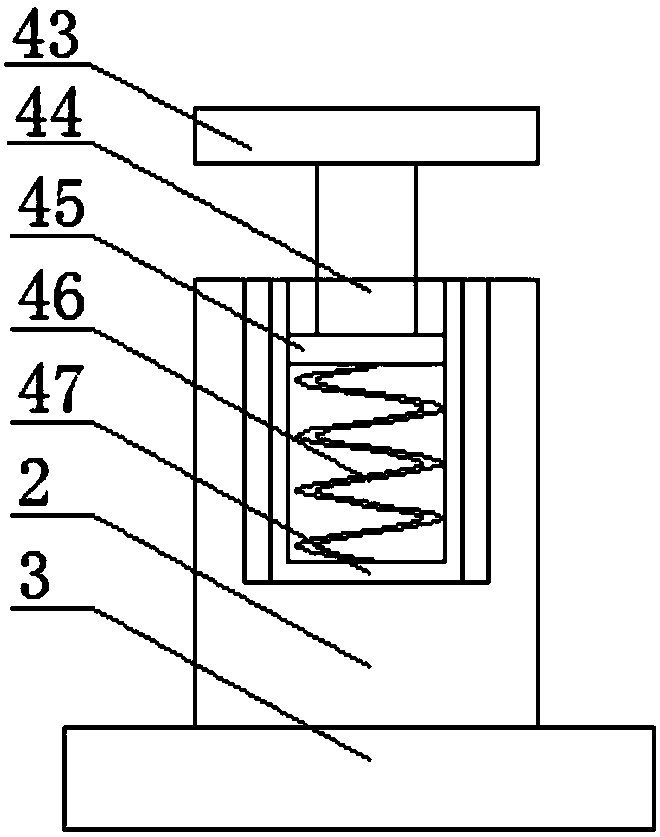 Dust removing device for machine tool machining