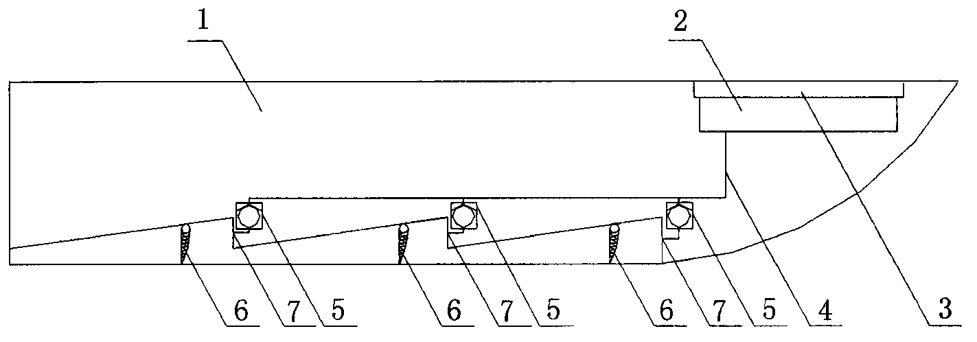 Function conversion device for bottom air spraying of ships and boats