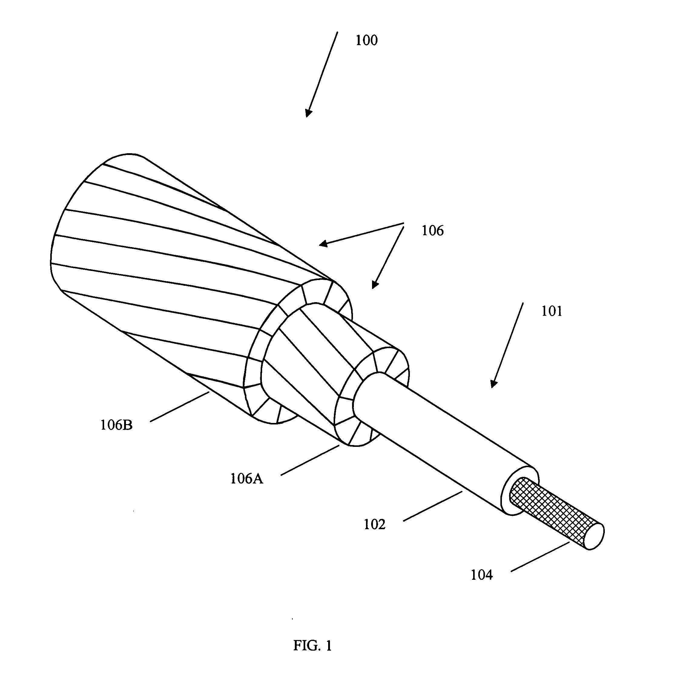 Collet-type splice and dead end use with an aluminum conductor composite core reinforced cable