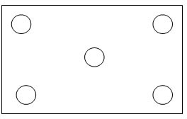 Testing method for marginal adaptation of exposure table of exposure machine