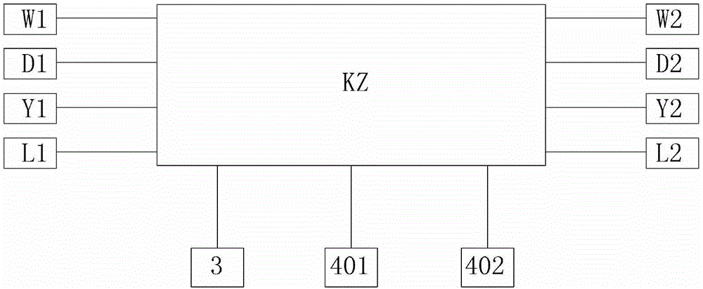 A method for air volume distribution control using an air volume distribution control device for a long tunnel ventilation system