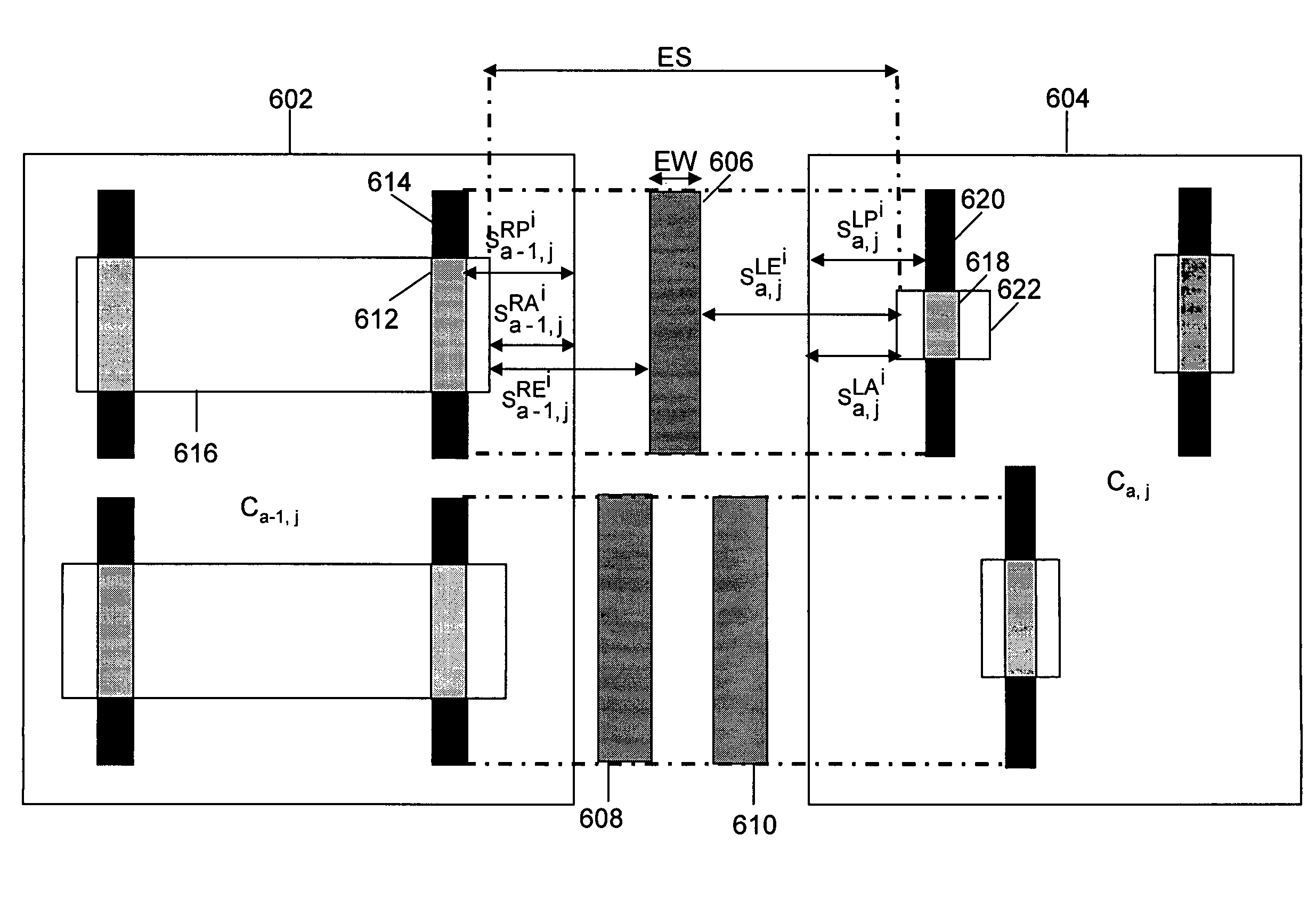 Method and system for placing layout objects in a standard-cell layout