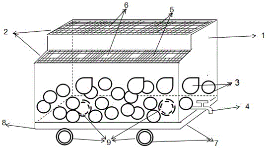 Plant water-culture device for purifying indoor formaldehyde and water-culture method using device