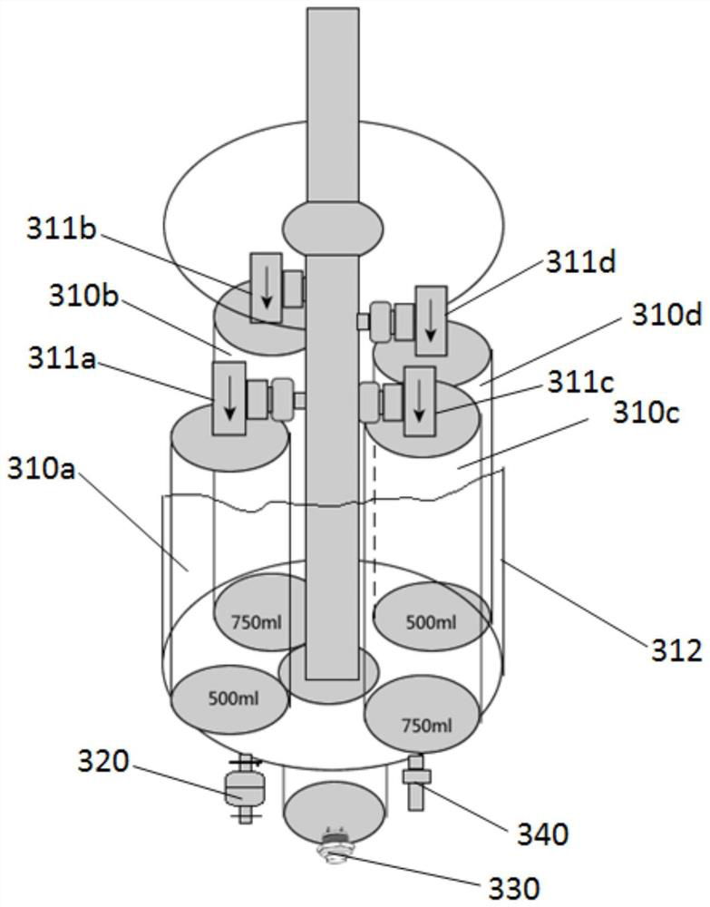 Vegetable oil sampling device and sampling method