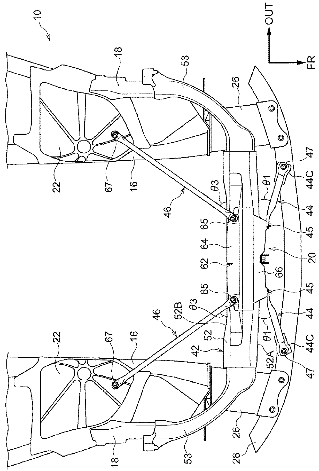 Vehicle front structure