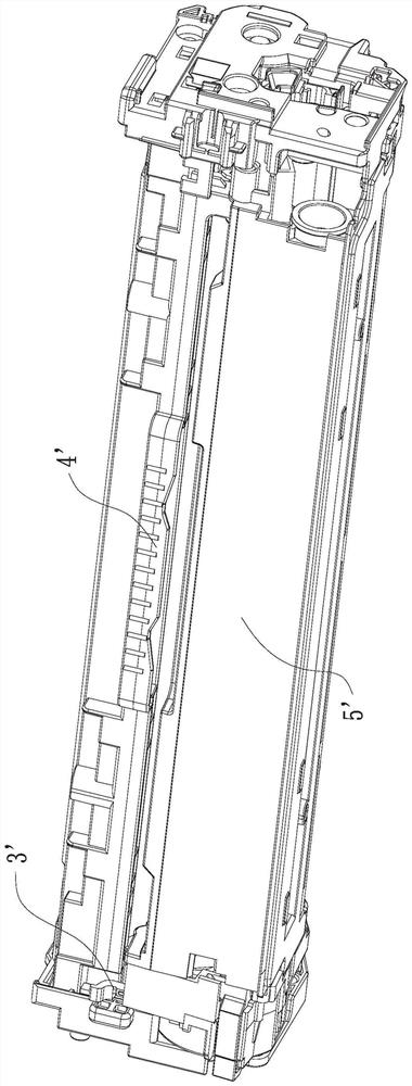 Stirring structure for processing box and processing box thereof