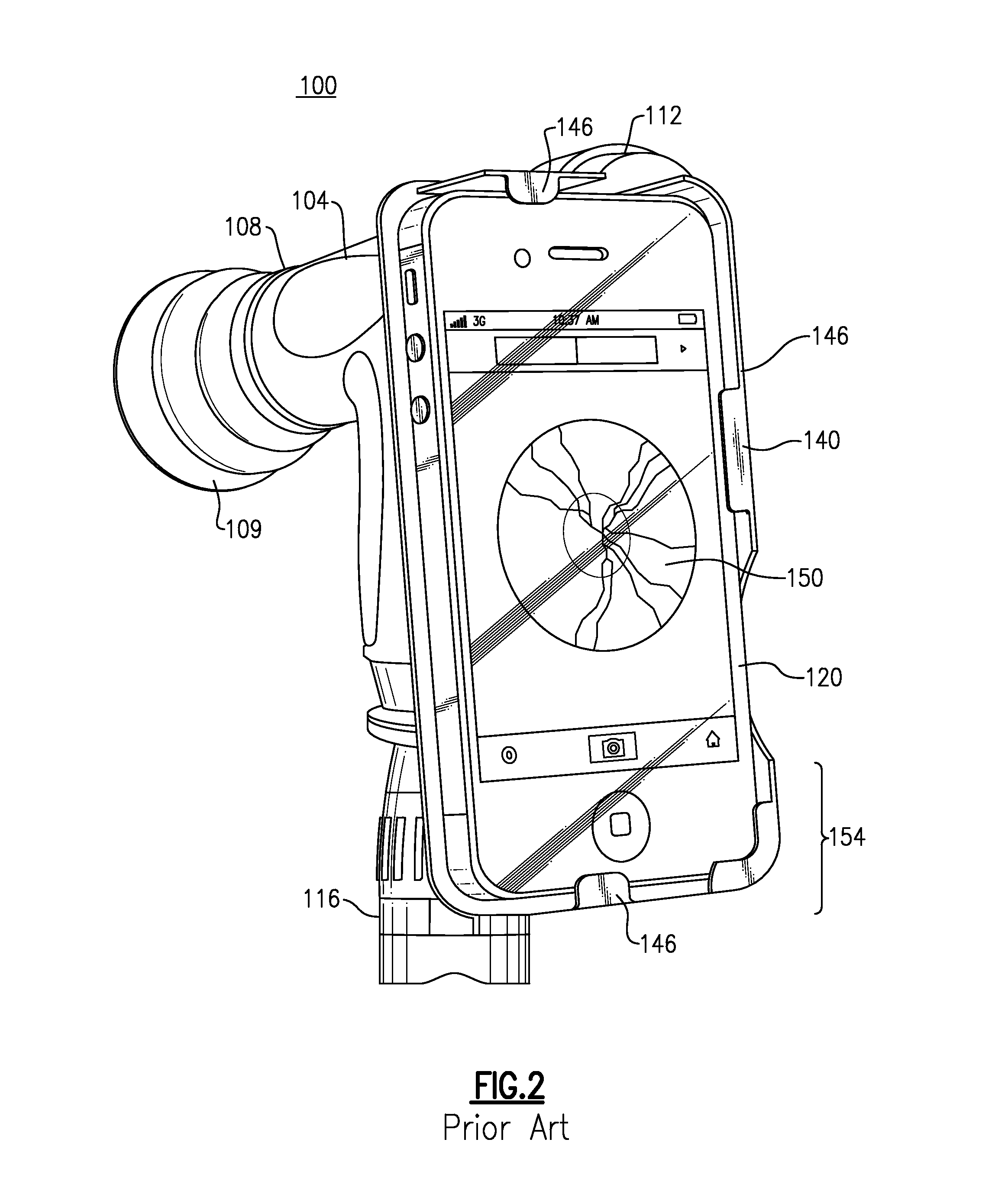 Auxiliary flash assembly for a medical instrument