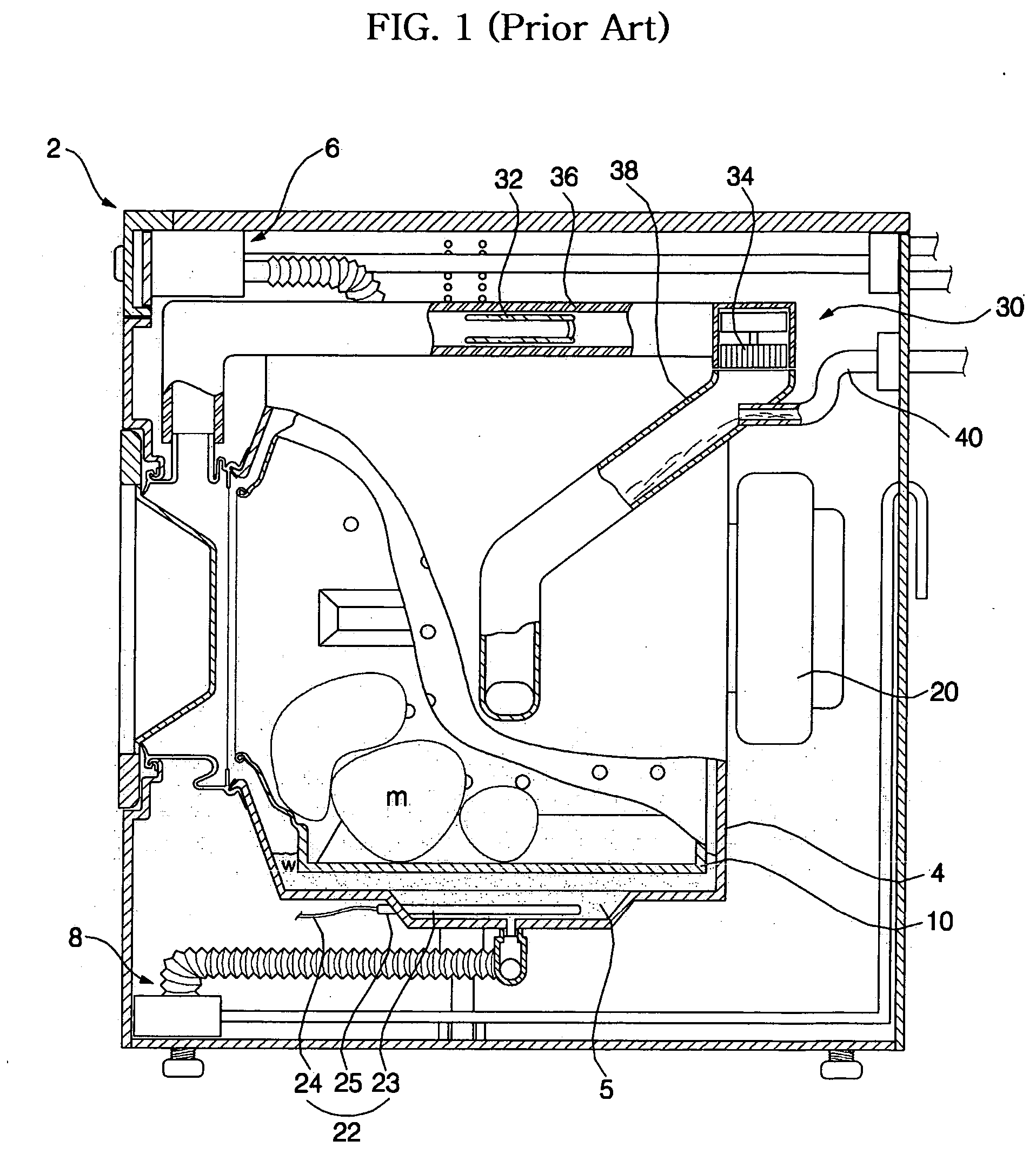 Washing machine having drying function and method for controlling the same