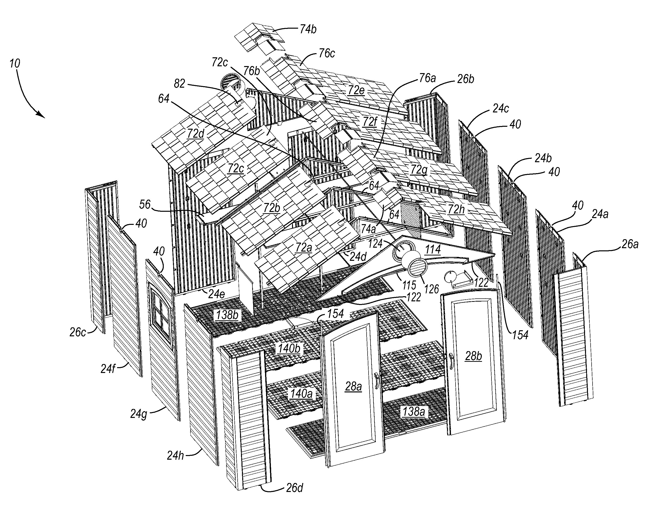 Modular enclosure