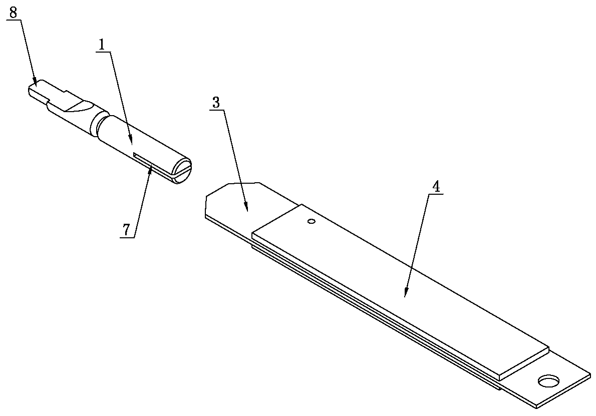 Novel ultrasonic tooth cleaning device